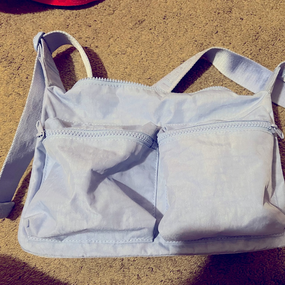 NWT baggu medium crossbody French Blue